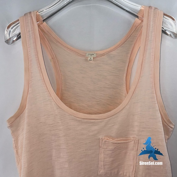 1168 J. Crew Pocket Tank - Size S - Blush Pink - Picture 3 of 11